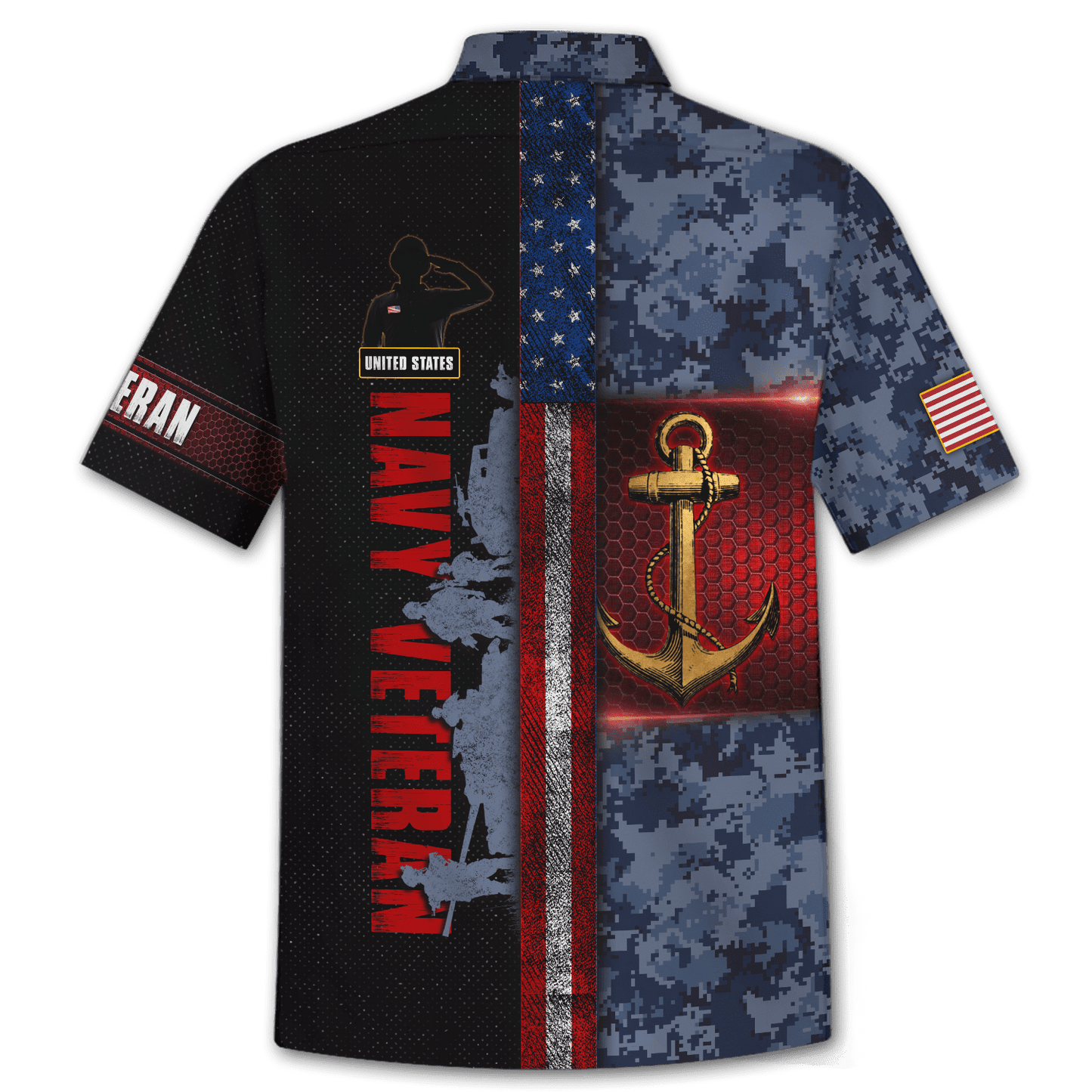 Eagle US Navy 3D All Over Printed Unisex Shirts MH29072202- NA , Gifts for veterans