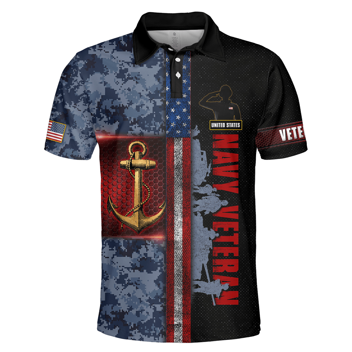 Eagle US Navy 3D All Over Printed Unisex Shirts MH29072202- NA , Gifts for veterans