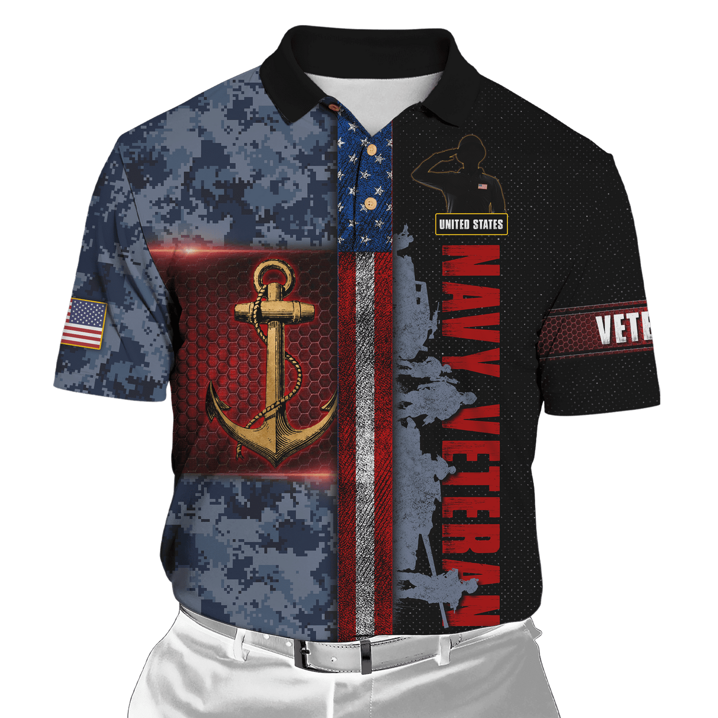 Eagle US Navy 3D All Over Printed Unisex Shirts MH29072202- NA , Gifts for veterans