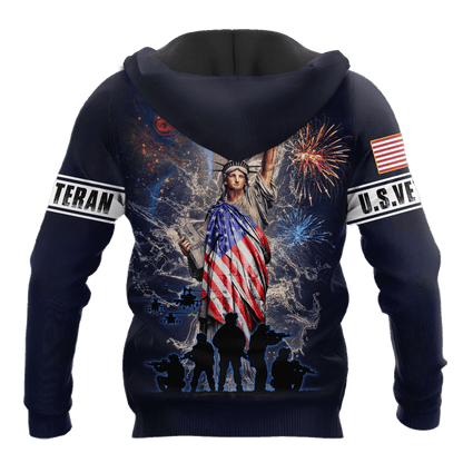 Eagle US Veteran 3D All Over Printed Unisex Shirts MH29072203 - VET , Gifts for veterans