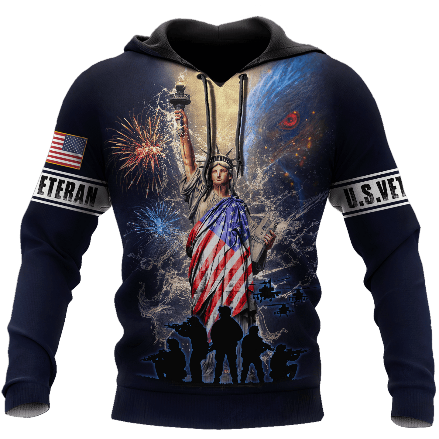 Eagle US Veteran 3D All Over Printed Unisex Shirts MH29072203 - VET , Gifts for veterans