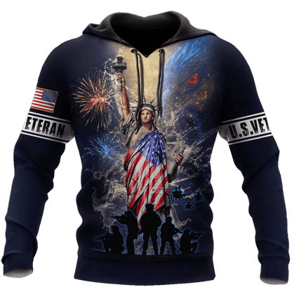 Eagle US Veteran 3D All Over Printed Unisex Shirts MH29072203 - VET , Gifts for veterans