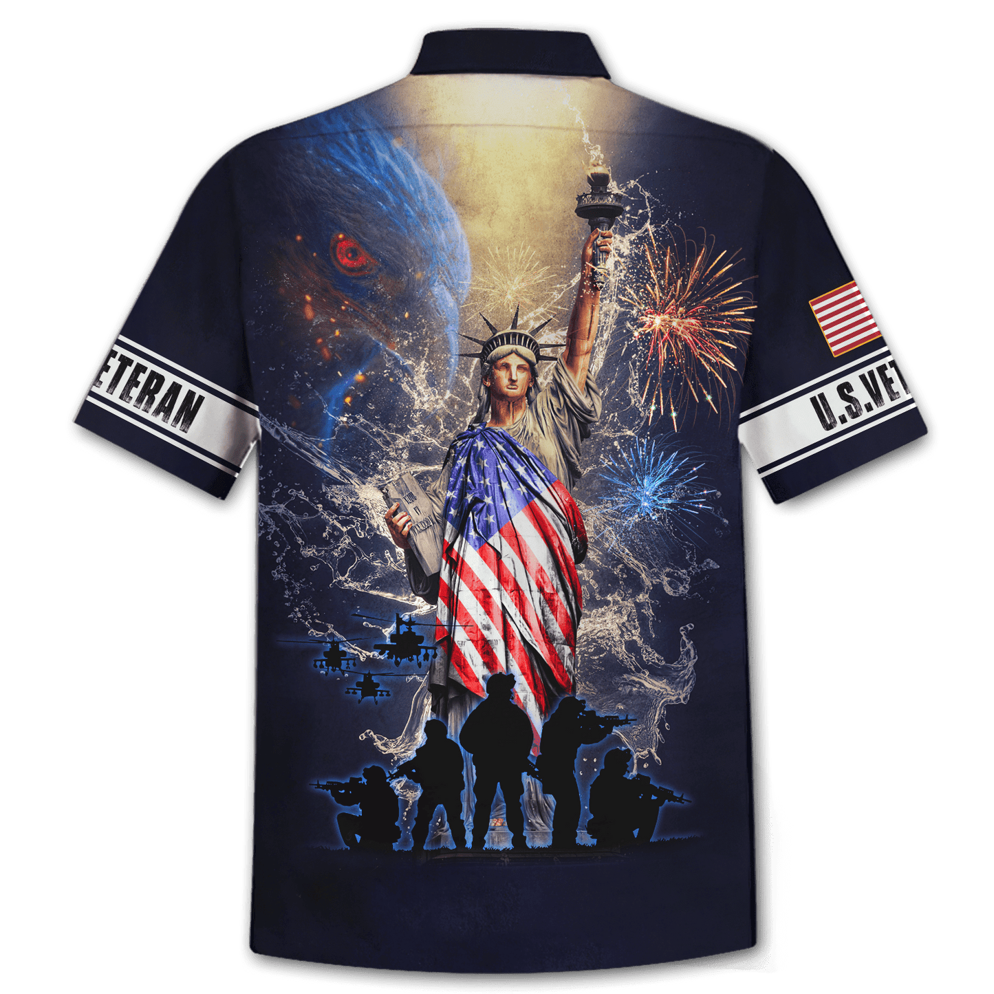 Eagle US Veteran 3D All Over Printed Unisex Shirts MH29072203 - VET , Gifts for veterans