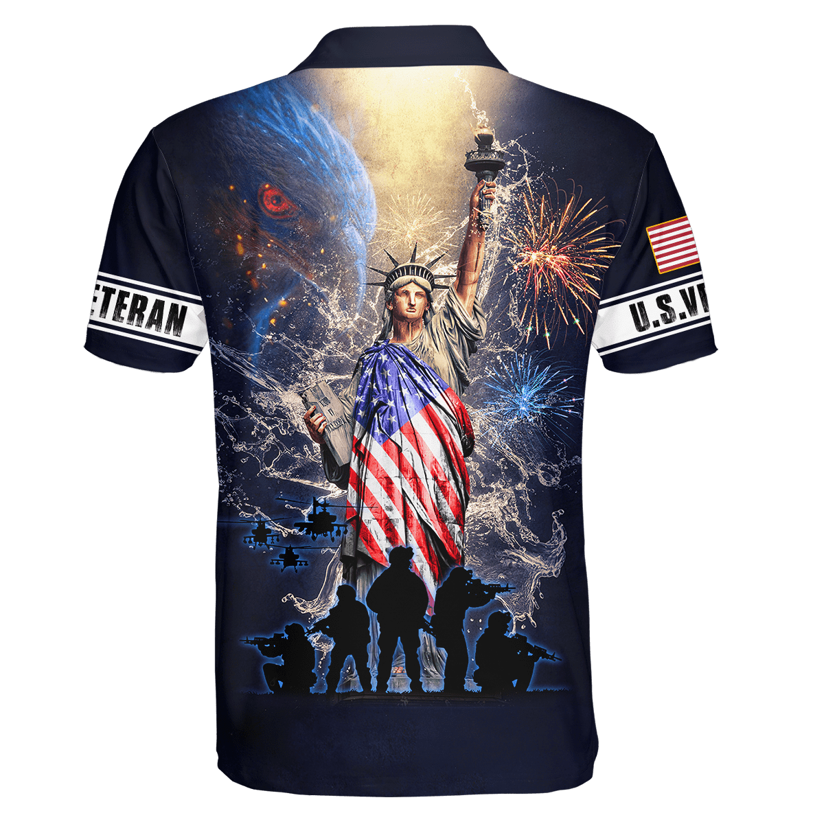 Eagle US Veteran 3D All Over Printed Unisex Shirts MH29072203 - VET , Gifts for veterans