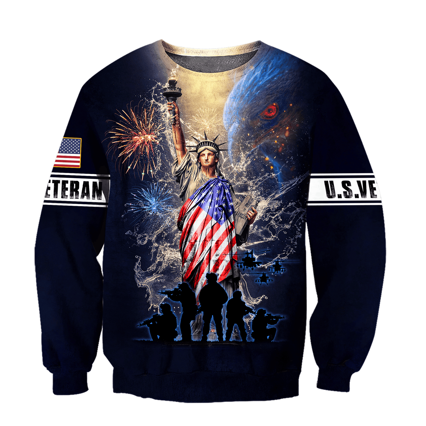 Eagle US Veteran 3D All Over Printed Unisex Shirts MH29072203 - VET , Gifts for veterans