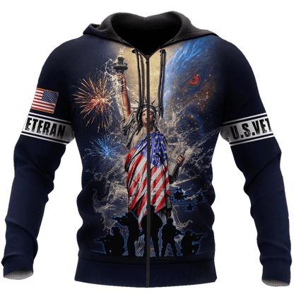 Eagle US Veteran 3D All Over Printed Unisex Shirts MH29072203 - VET , Gifts for veterans