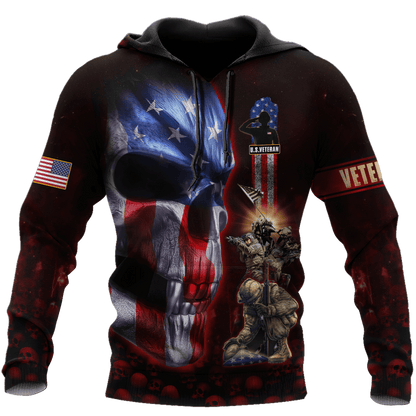 Eagle US Veteran 3D All Over Printed Unisex Shirts MH30072201 - VET , Gifts for veterans