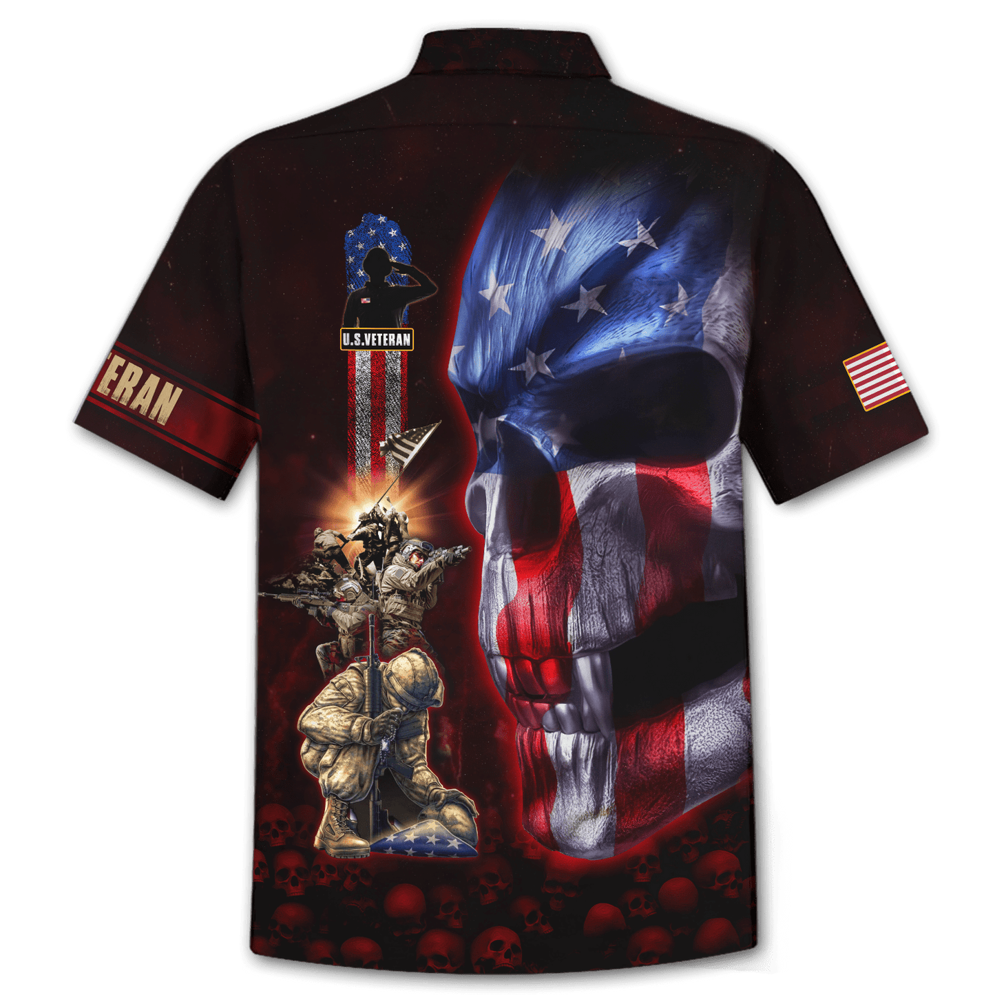 Eagle US Veteran 3D All Over Printed Unisex Shirts MH30072201 - VET , Gifts for veterans