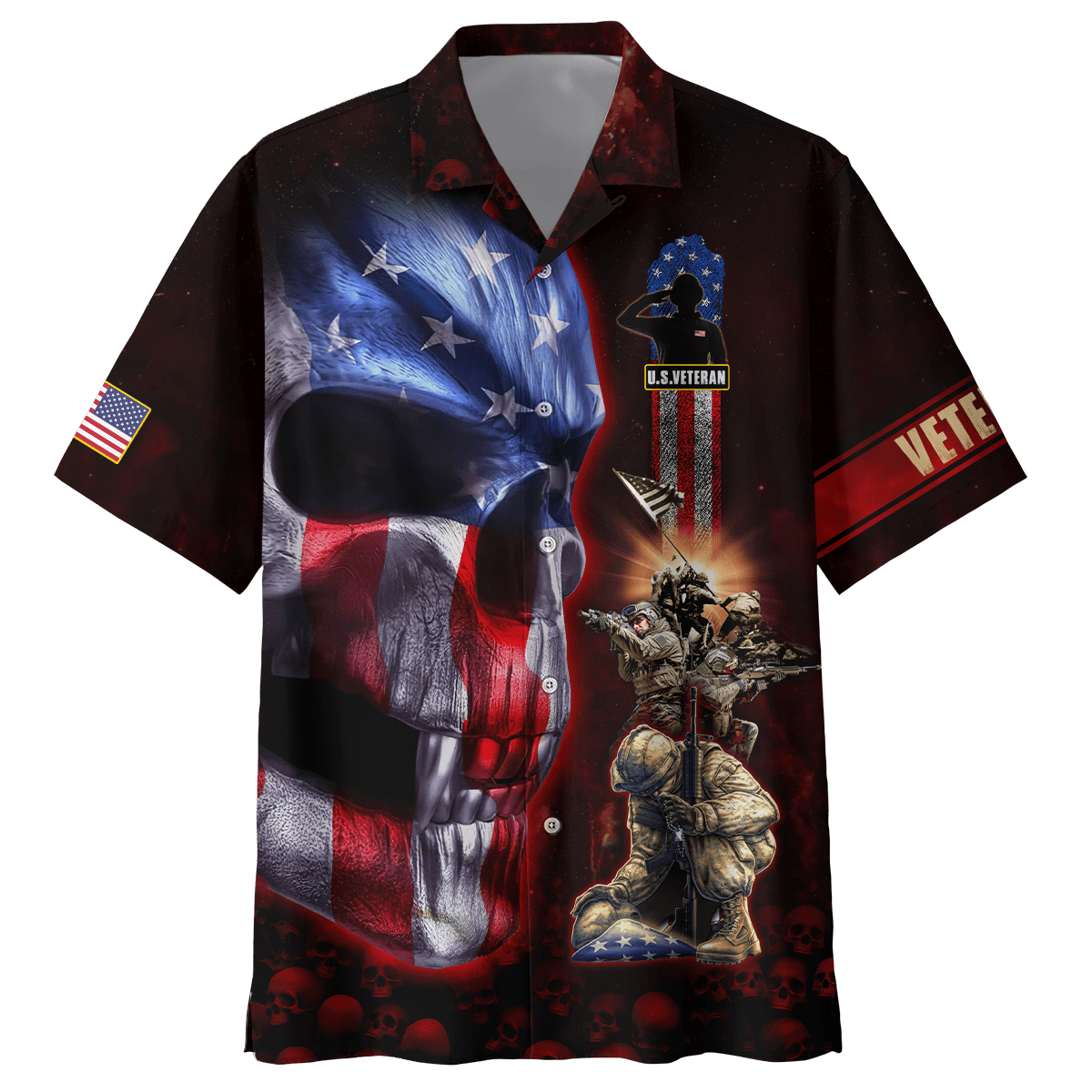 Eagle US Veteran 3D All Over Printed Unisex Shirts MH30072201 - VET , Gifts for veterans