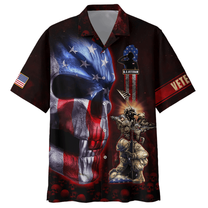 Eagle US Veteran 3D All Over Printed Unisex Shirts MH30072201 - VET , Gifts for veterans