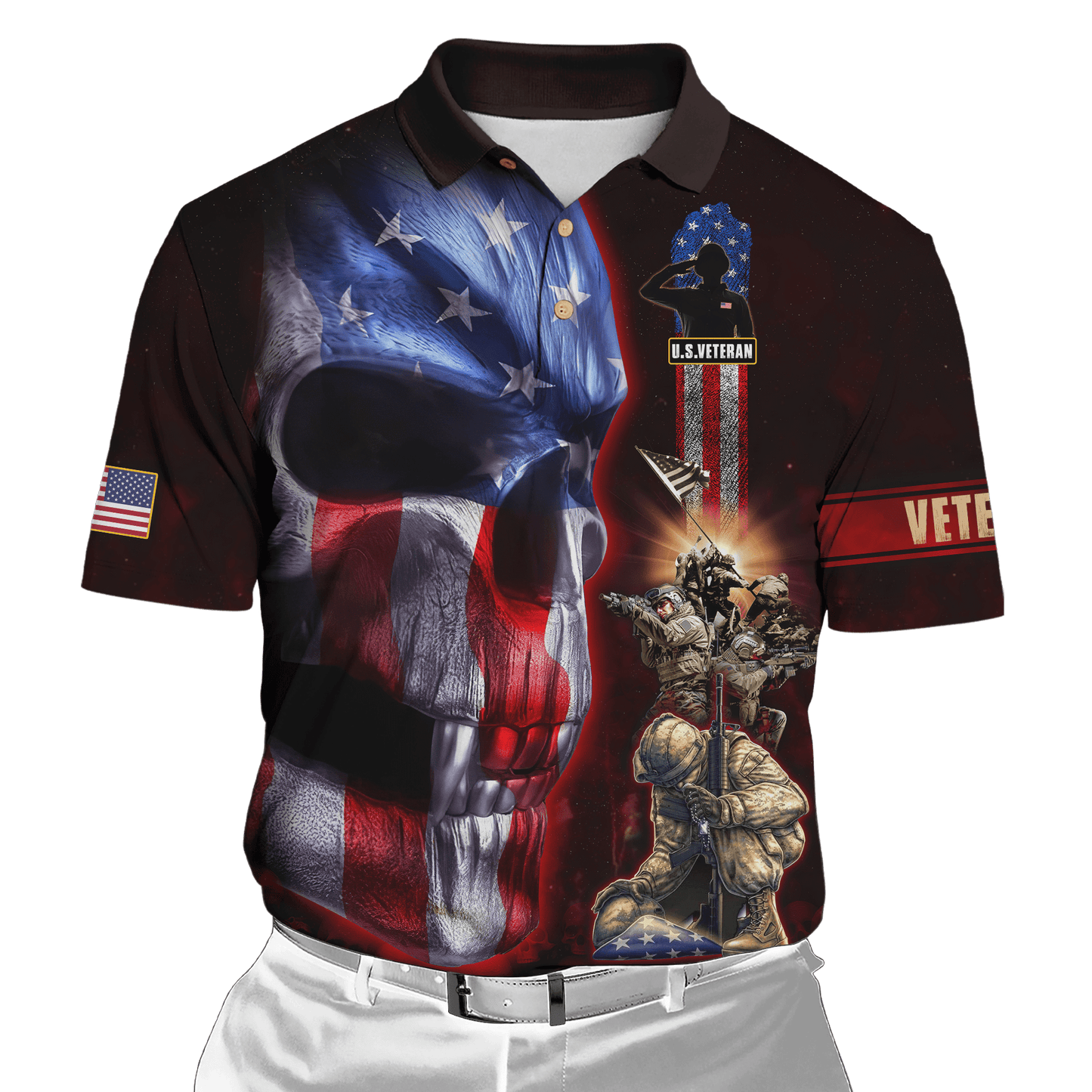 Eagle US Veteran 3D All Over Printed Unisex Shirts MH30072201 - VET , Gifts for veterans
