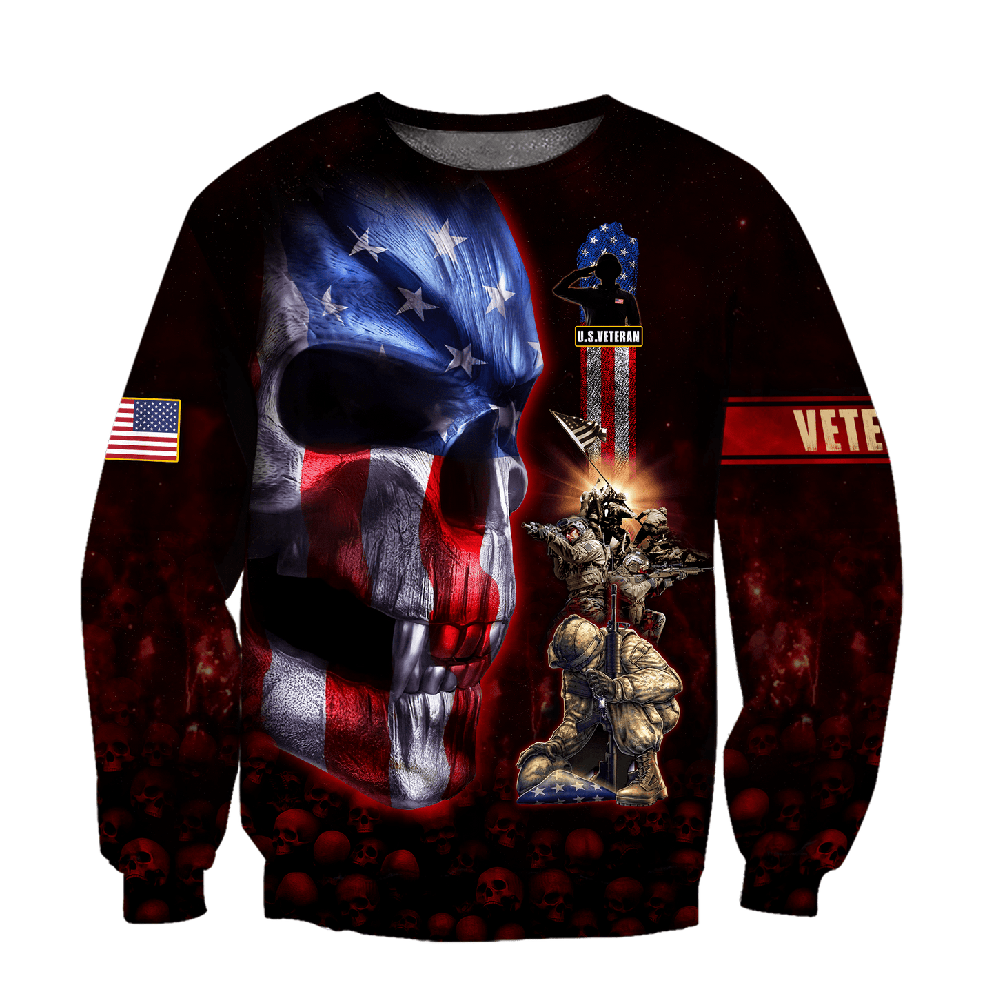 Eagle US Veteran 3D All Over Printed Unisex Shirts MH30072201 - VET , Gifts for veterans