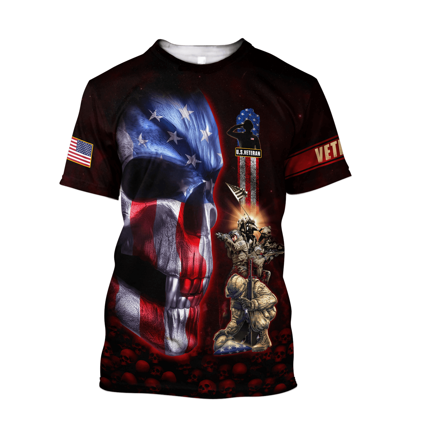 Eagle US Veteran 3D All Over Printed Unisex Shirts MH30072201 - VET , Gifts for veterans
