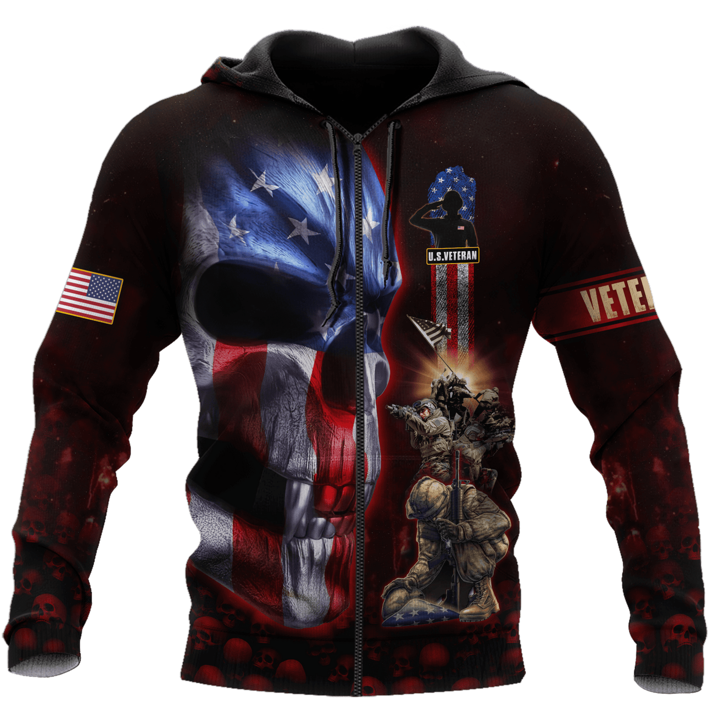 Eagle US Veteran 3D All Over Printed Unisex Shirts MH30072201 - VET , Gifts for veterans