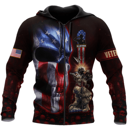 Eagle US Veteran 3D All Over Printed Unisex Shirts MH30072201 - VET , Gifts for veterans