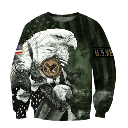 All Over Printed U.S Veteran Unisex Shirts MON25072201-VET , Gifts for veterans