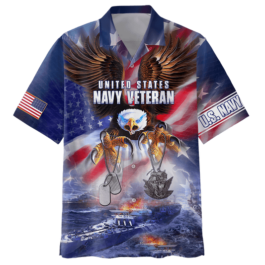 All Over Printed U.S Navy Veteran Unisex Shirts MON26072201- NA , Gifts for veterans