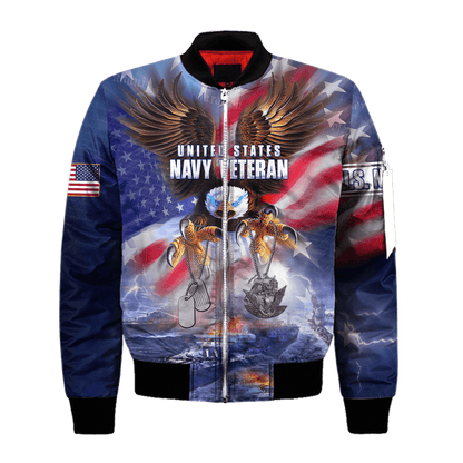 All Over Printed U.S Navy Veteran Unisex Shirts MON26072201- NA , Gifts for veterans