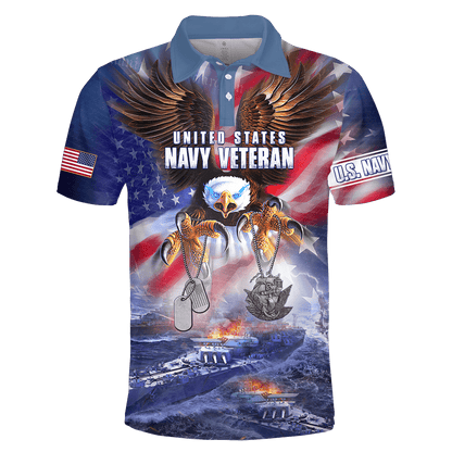 All Over Printed U.S Navy Veteran Unisex Shirts MON26072201- NA , Gifts for veterans