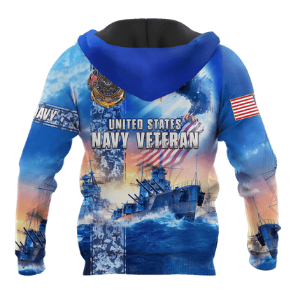 All Over Printed U.S Navy Veteran Unisex Shirts MON26072202- NA , Gifts for veterans