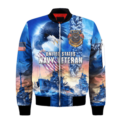 All Over Printed U.S Navy Veteran Unisex Shirts MON26072202- NA , Gifts for veterans