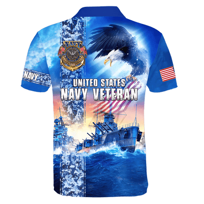 All Over Printed U.S Navy Veteran Unisex Shirts MON26072202- NA , Gifts for veterans