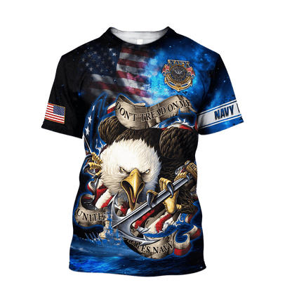 All Over Printed U.S Navy Veteran Unisex Shirts MON27072201- NA , Gifts for veterans