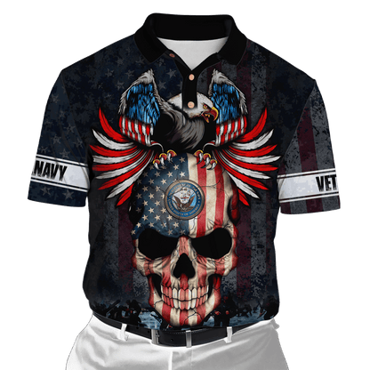 All Over Printed U.S Navy Veteran Unisex Shirts MON28072201- NA , Gifts for veterans