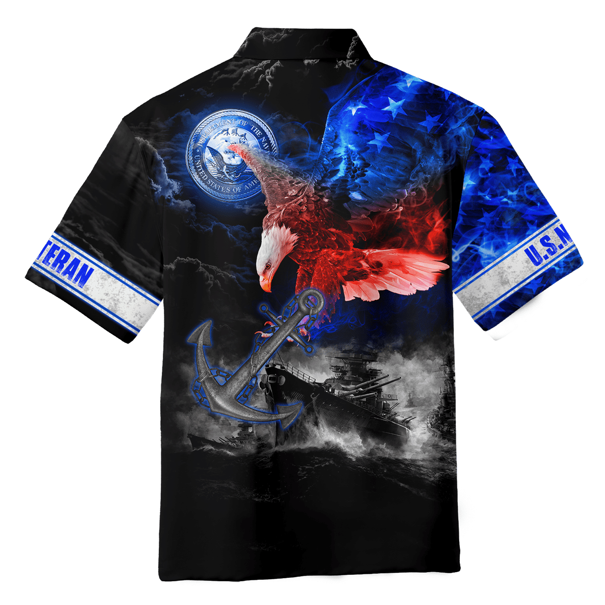 All Over Printed U.S Navy Veteran Unisex Shirts MON28072202- NA , Gifts for veterans