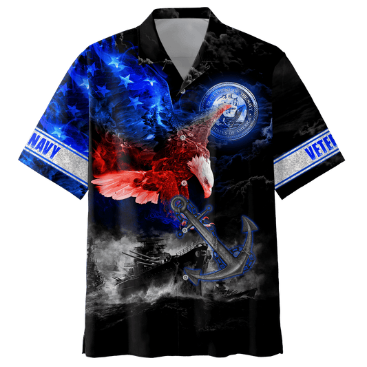 All Over Printed U.S Navy Veteran Unisex Shirts MON28072202- NA , Gifts for veterans