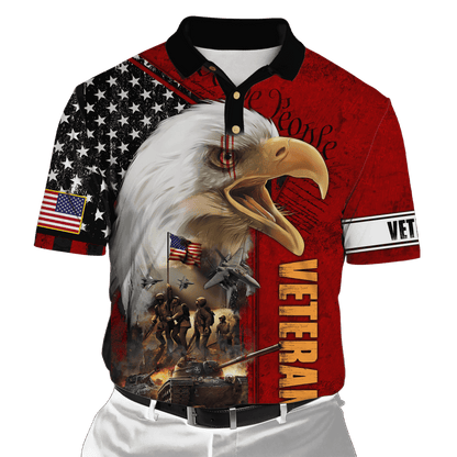 All Over Printed U.S Veteran Unisex Shirts MON29072202-VET , Gifts for veterans