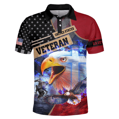Eagle US Veteran 3D All Over Printed Unisex Shirts MH25072201 - VET , Gifts for veterans