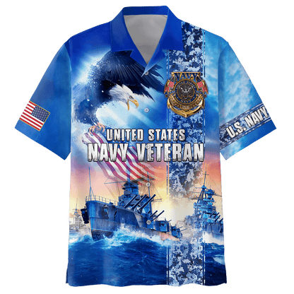 All Over Printed U.S Navy Veteran Unisex Shirts MON26072202- NA , Gifts for veterans