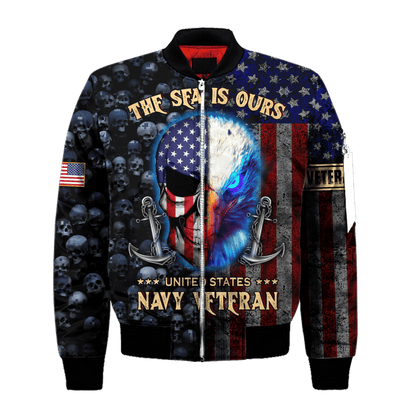 Eagle US Navy Veteran 3D All Over Printed Unisex Shirts MH02082201 - NA , Gifts for veterans