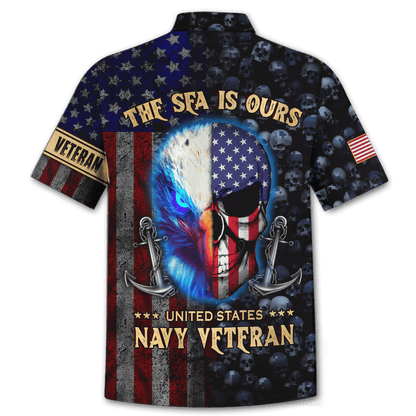 Eagle US Navy Veteran 3D All Over Printed Unisex Shirts MH02082201 - NA , Gifts for veterans