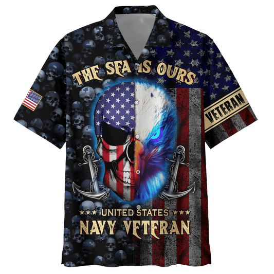 Eagle US Navy Veteran 3D All Over Printed Unisex Shirts MH02082201 - NA , Gifts for veterans