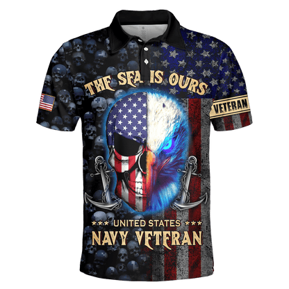 Eagle US Navy Veteran 3D All Over Printed Unisex Shirts MH02082201 - NA , Gifts for veterans