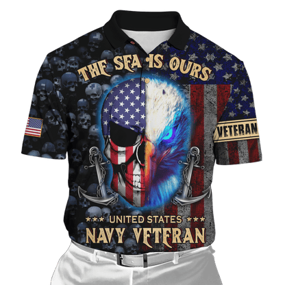 Eagle US Navy Veteran 3D All Over Printed Unisex Shirts MH02082201 - NA , Gifts for veterans