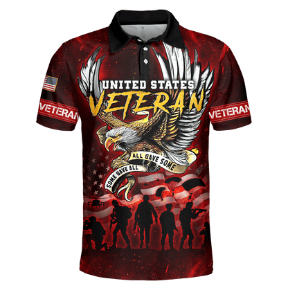 Eagle US Veteran 3D All Over Printed Unisex Shirts MH03082201 - VET , Gifts for veterans