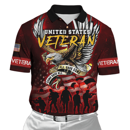 Eagle US Veteran 3D All Over Printed Unisex Shirts MH03082201 - VET , Gifts for veterans