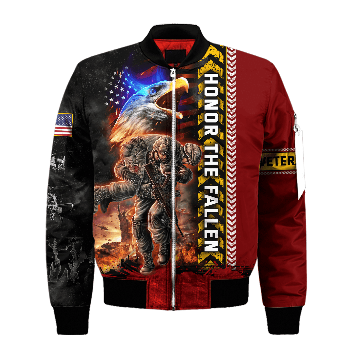 Honor The Fallen - U.S Veteran Unisex Shirts, easychoo.com