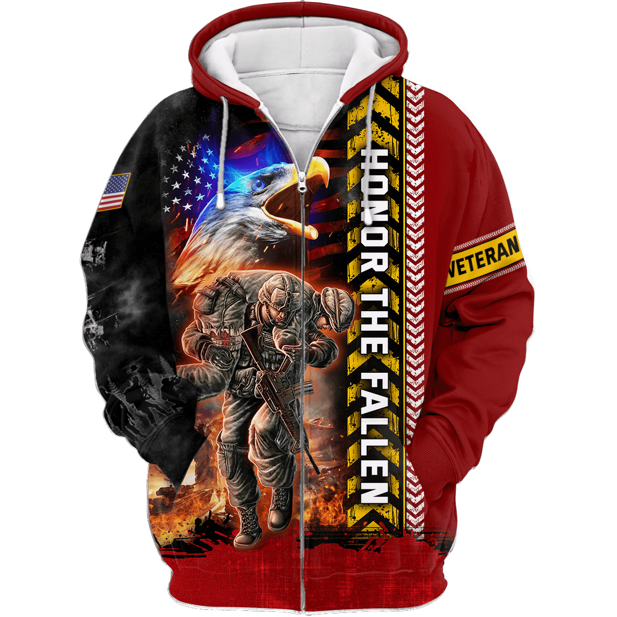 Honor The Fallen - U.S Veteran Unisex Shirts, easychoo.com