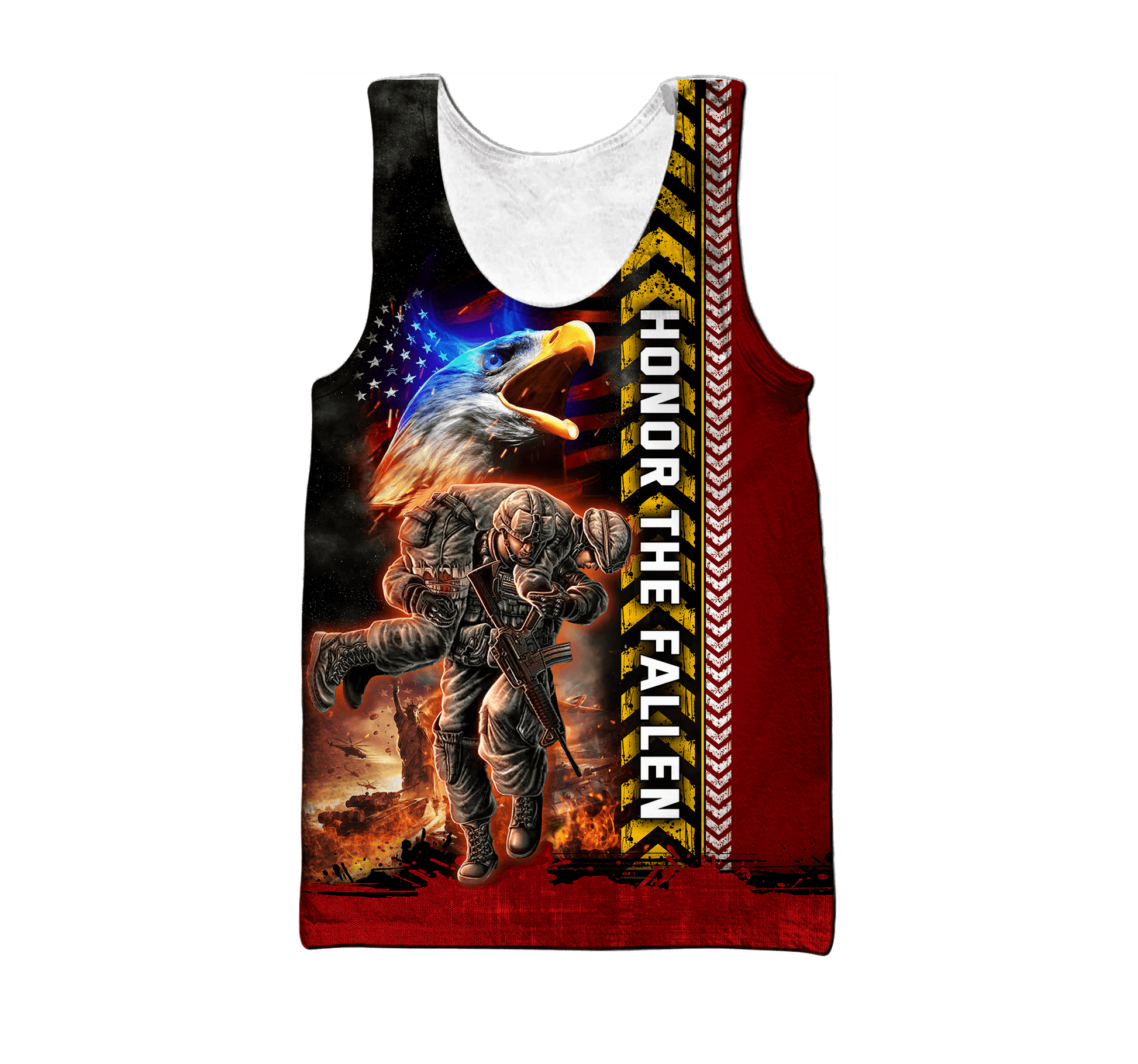 Honor The Fallen - U.S Veteran Unisex Shirts, easychoo.com