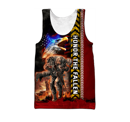 Honor The Fallen - U.S Veteran Unisex Shirts, easychoo.com