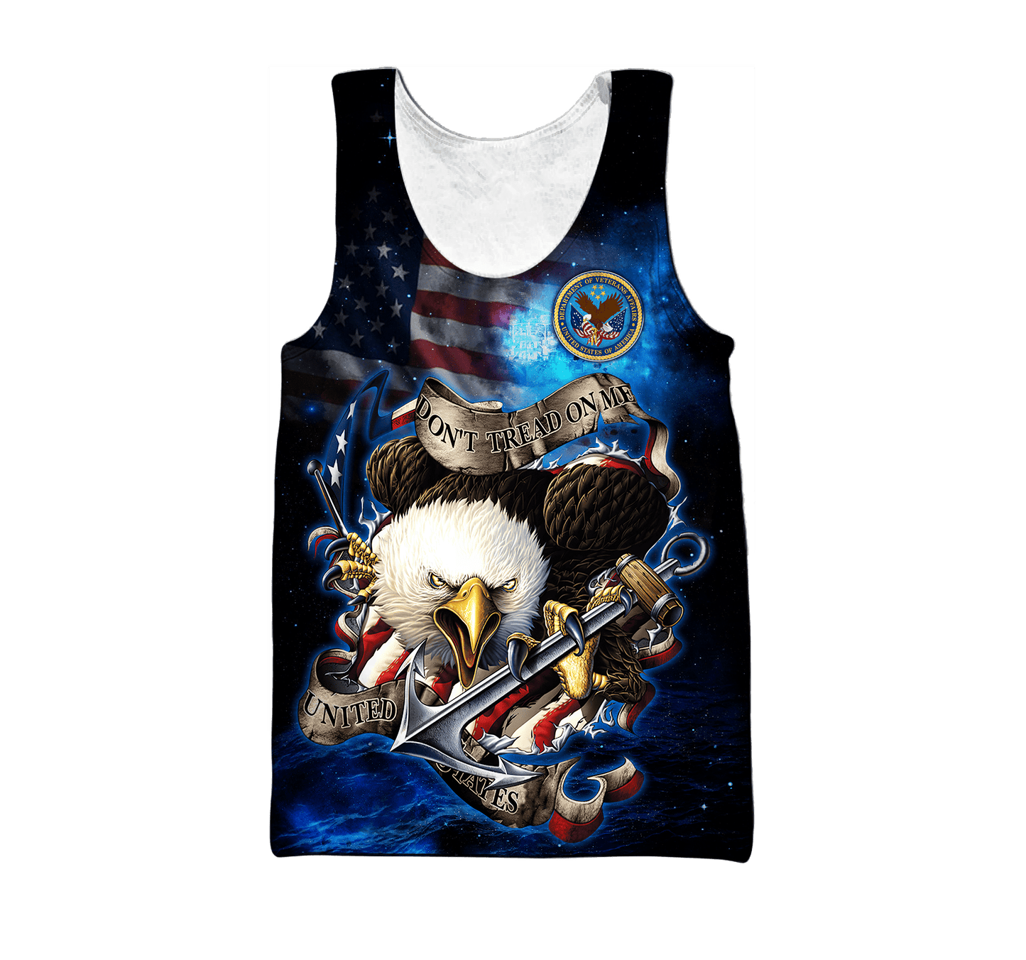 Don't Tread On Me - Veteran Hawaiian Shirt - MON08082201-VET , Gifts for veterans