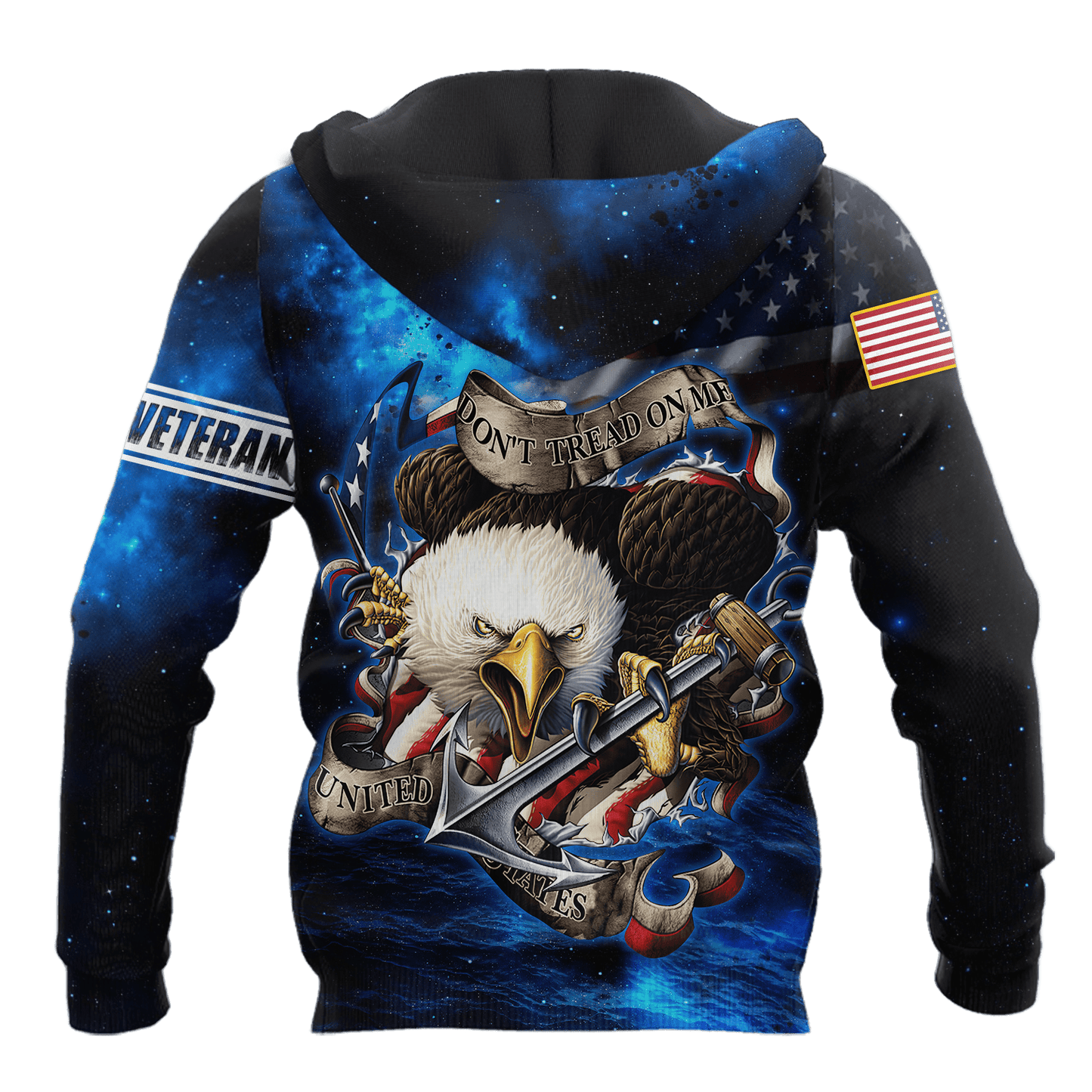 Don't Tread On Me - Veteran Hawaiian Shirt, easychoo.com