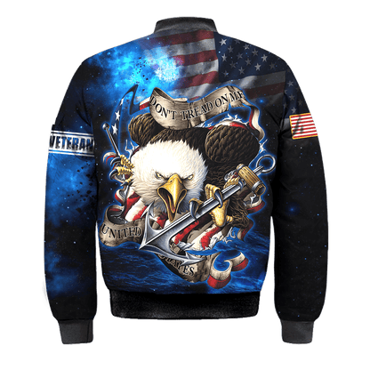 Don't Tread On Me - Veteran Hawaiian Shirt - MON08082201-VET , Gifts for veterans