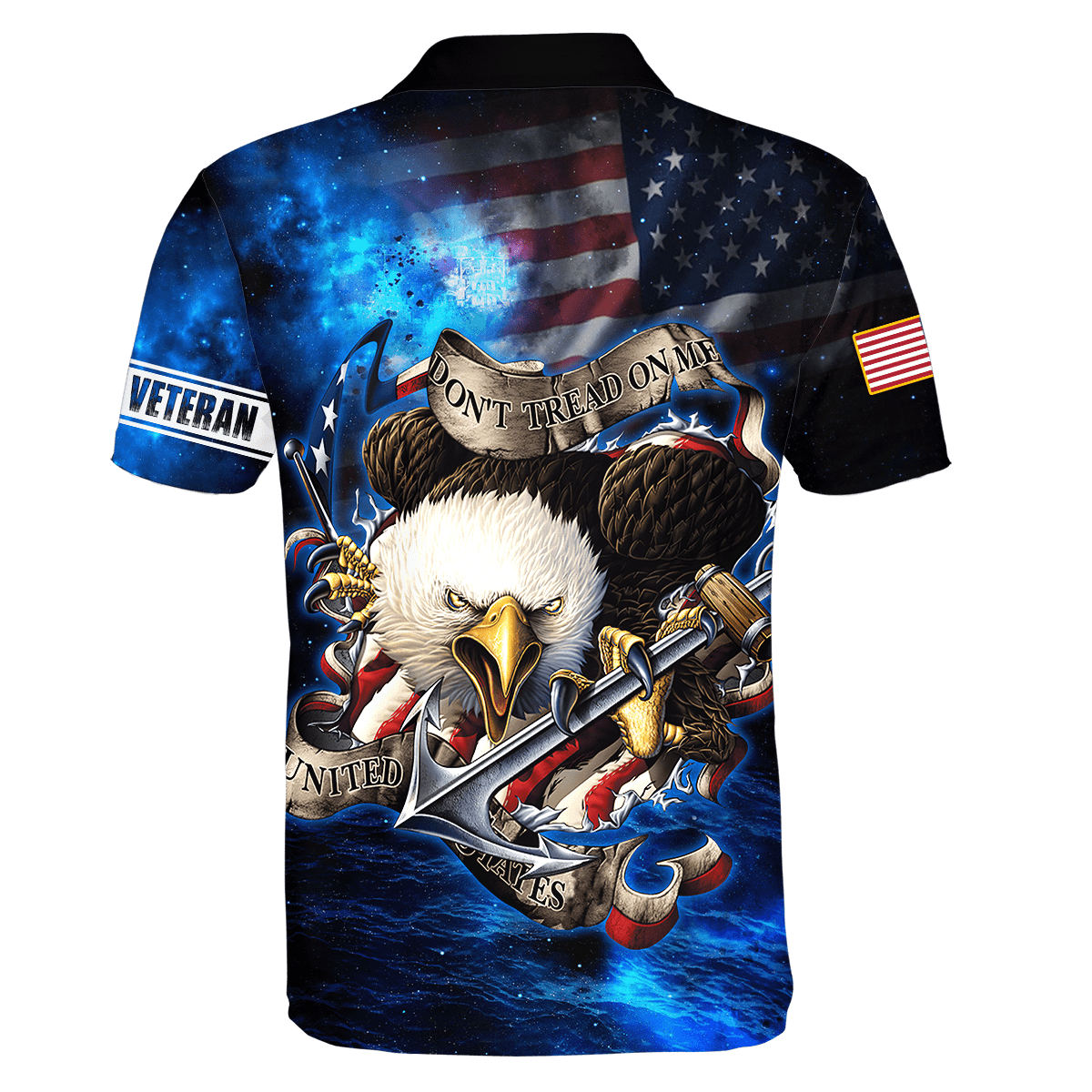 Don't Tread On Me - Veteran Hawaiian Shirt, easychoo.com