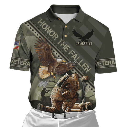 Eagle US Army Veteran 3D All Over Printed Unisex Shirts MH04082201 - AM , Gifts for veterans