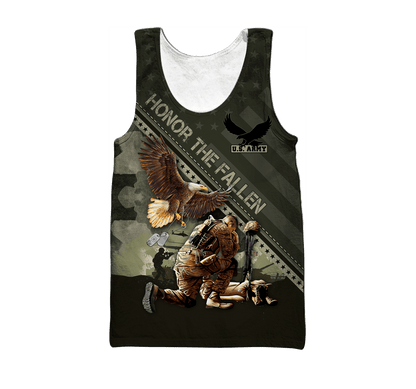 Eagle US Army Veteran 3D All Over Printed Unisex Shirts MH04082201 - AM , Gifts for veterans